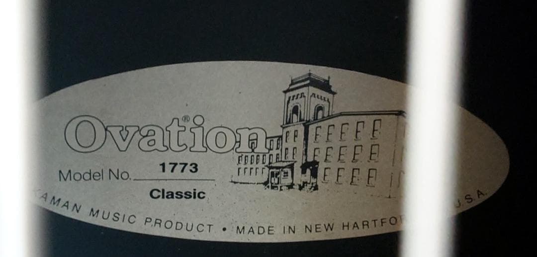 【美品】OVATION 1773 Classic エレアコ(エレガット)