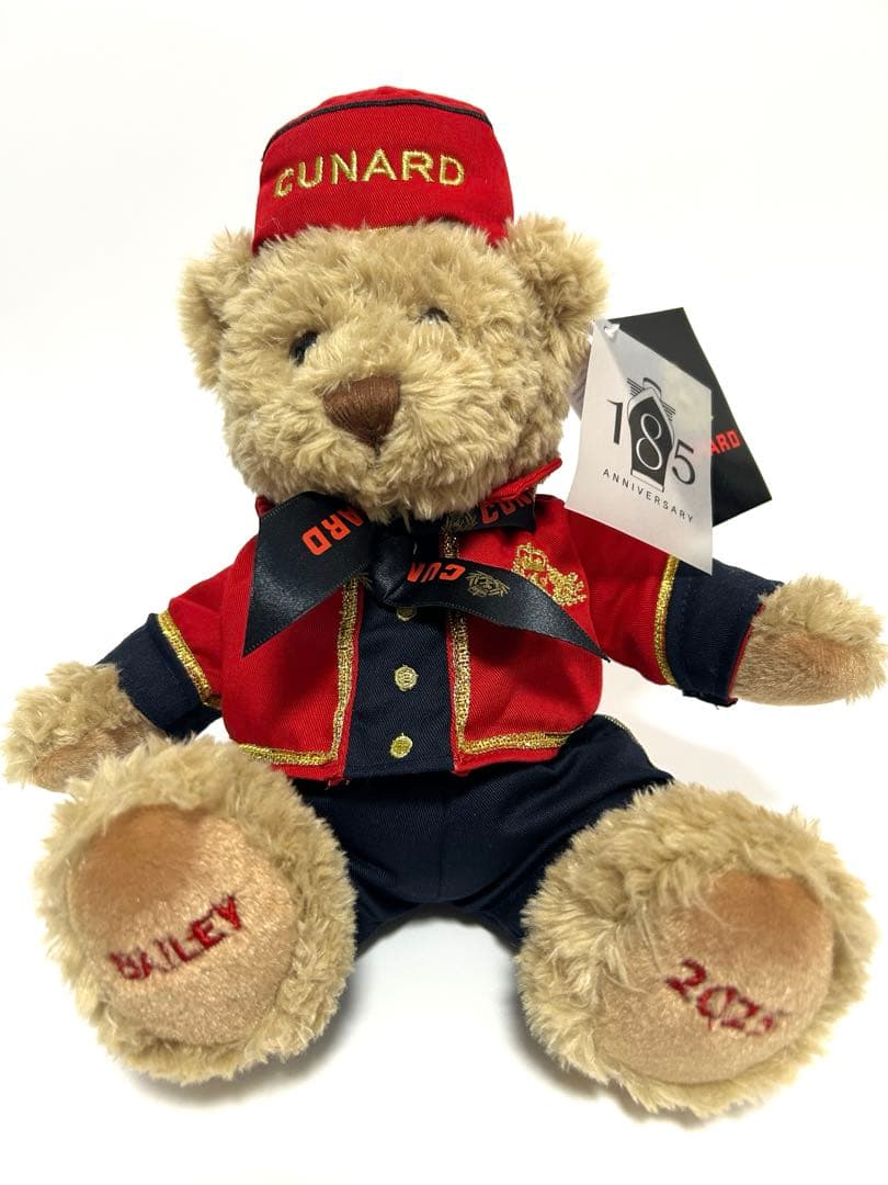 CUNARD 185周年記念 キュナードベア