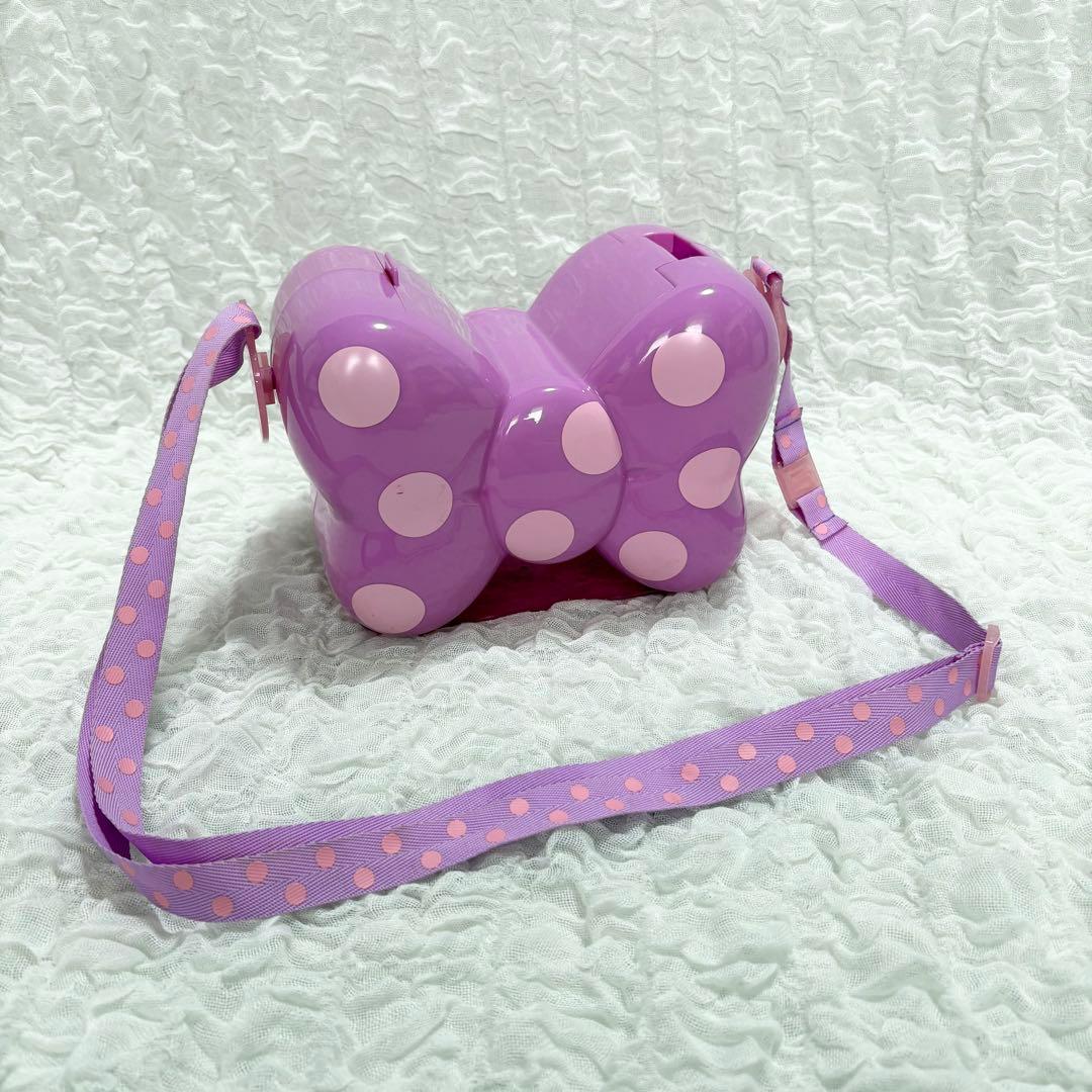 廃盤 東京ディズニーリゾート ミニー デイジー リボン ポップコーンバケット 紫