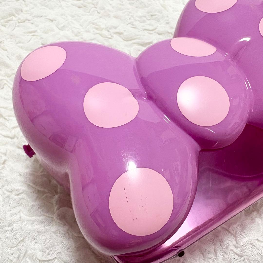 廃盤 東京ディズニーリゾート ミニー デイジー リボン ポップコーンバケット 紫
