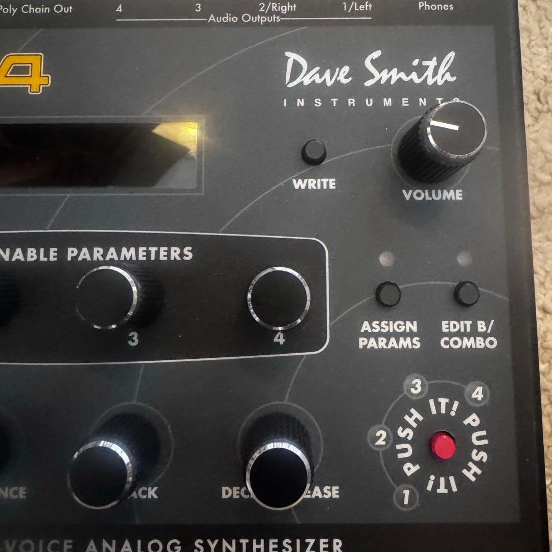 DSI TETR4(Tetra) 4ボイス ポリフォニック アナログシンセ 美品