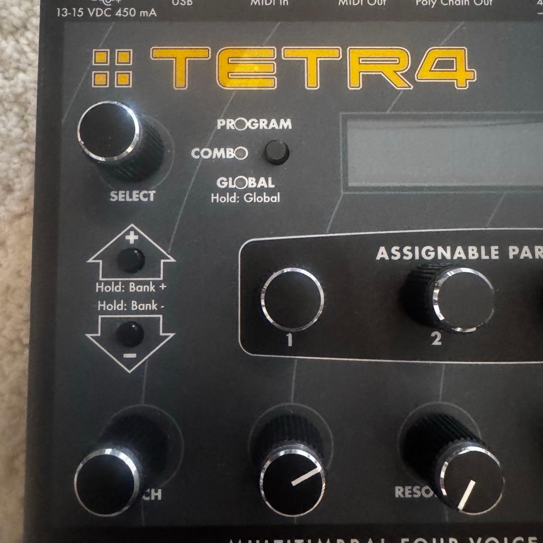 DSI TETR4(Tetra) 4ボイス ポリフォニック アナログシンセ 美品