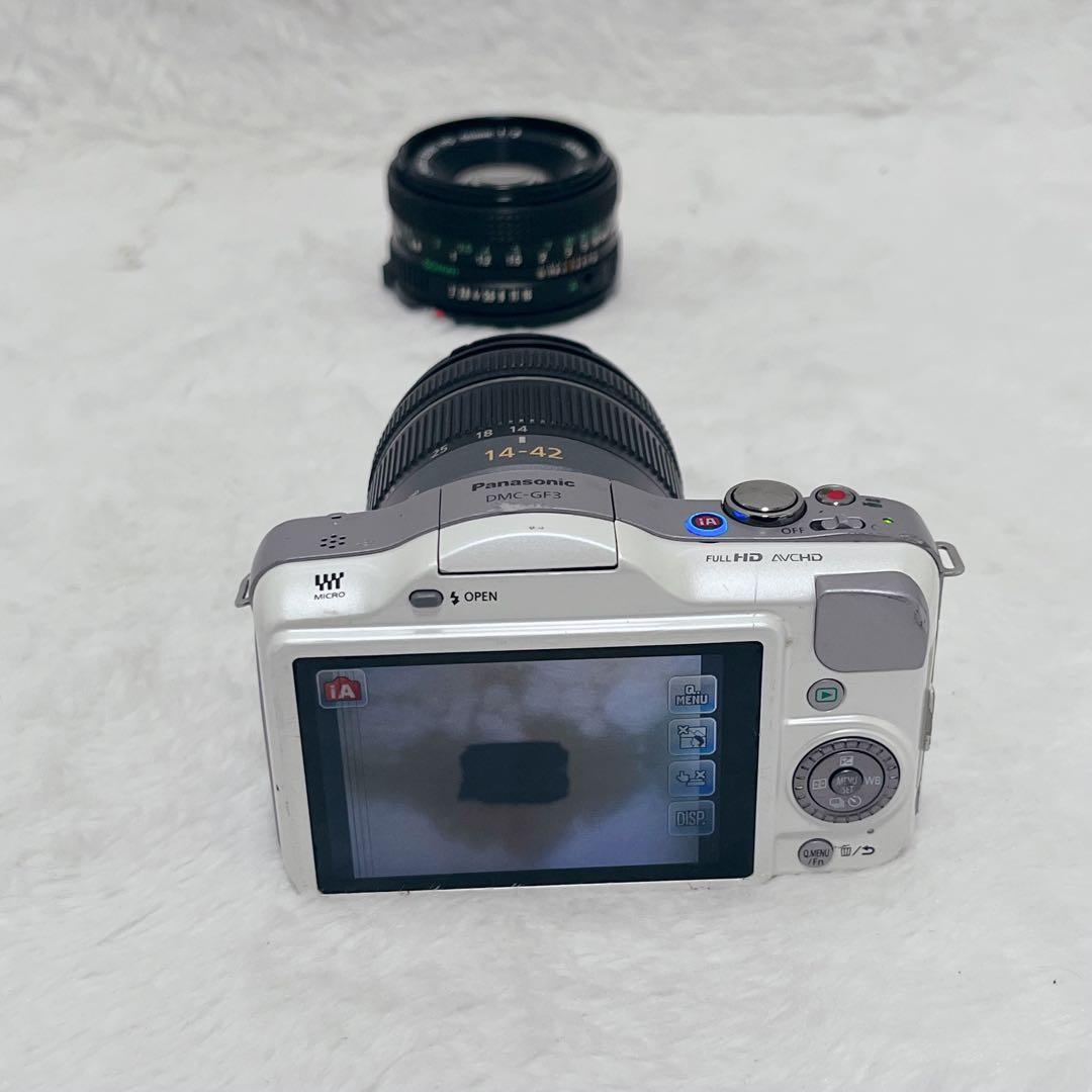 LUMIX デジタル一眼カメラ GF3•レンズ