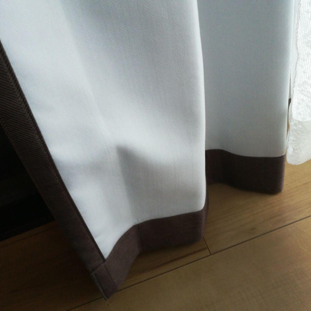 遮光1級　遮熱断熱　ドレープカーテン　幅113㎝×長さ205㎝　2枚組