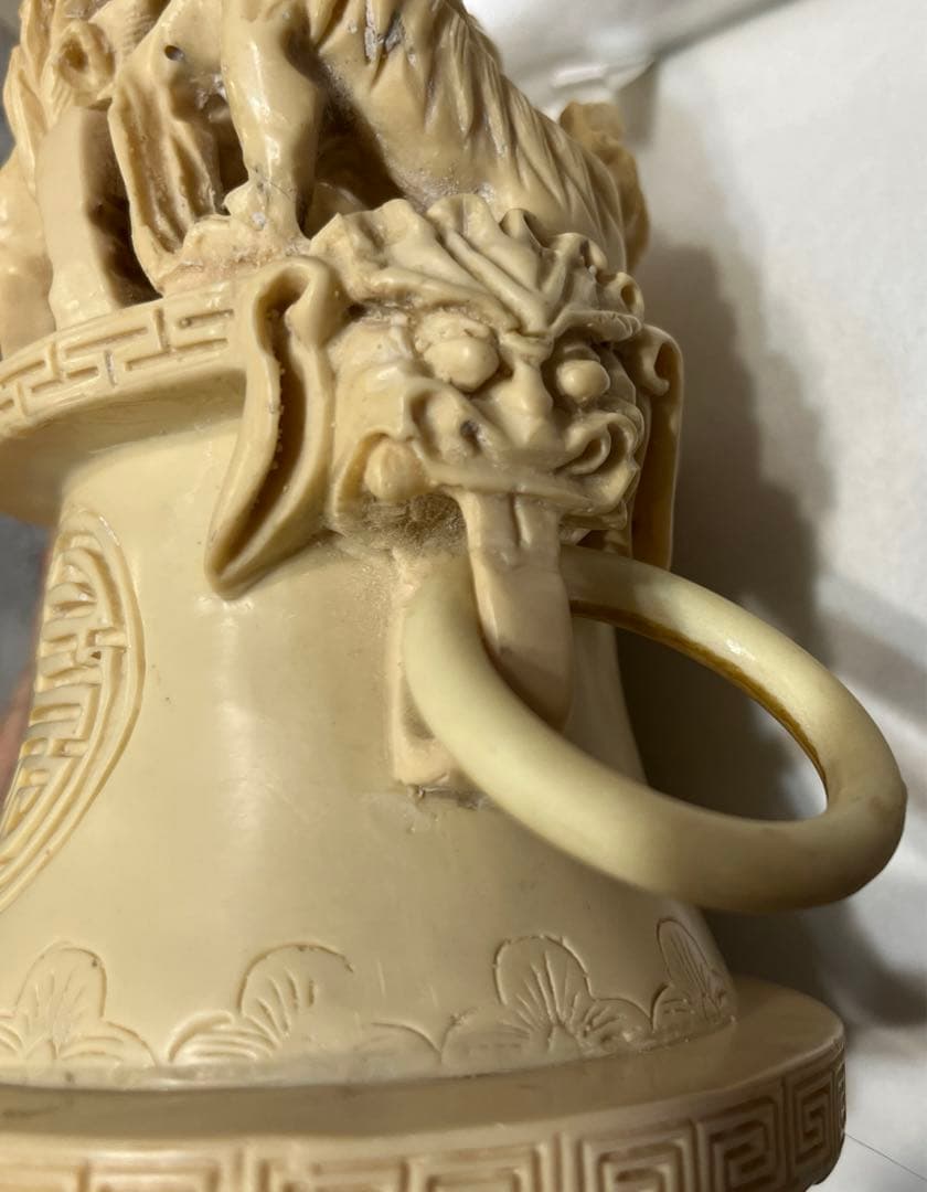 a139 ぞげ？ 置物 狛犬？シーサ？中国？彫刻