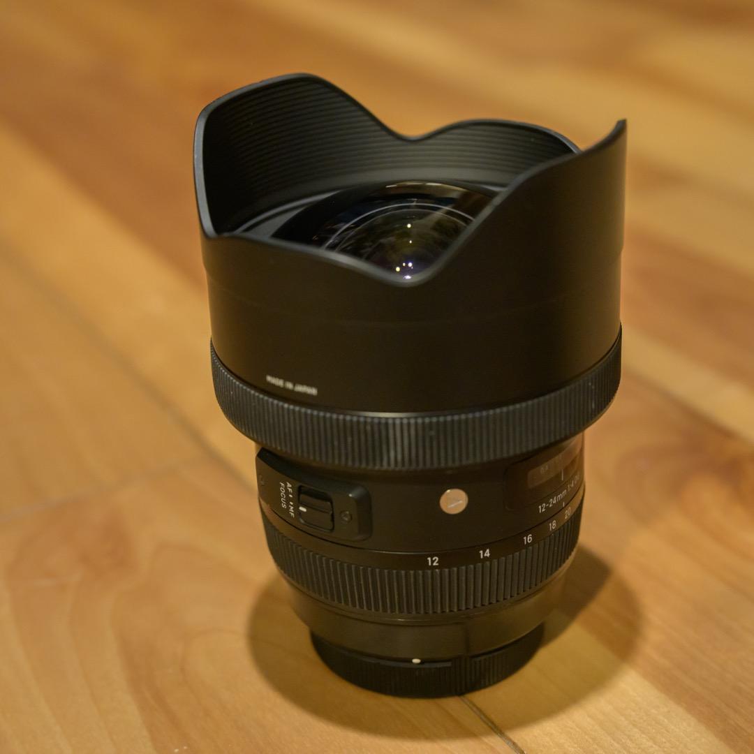 【美品】SIGMA 12-24mm F4 DG HSM Art キヤノンEF