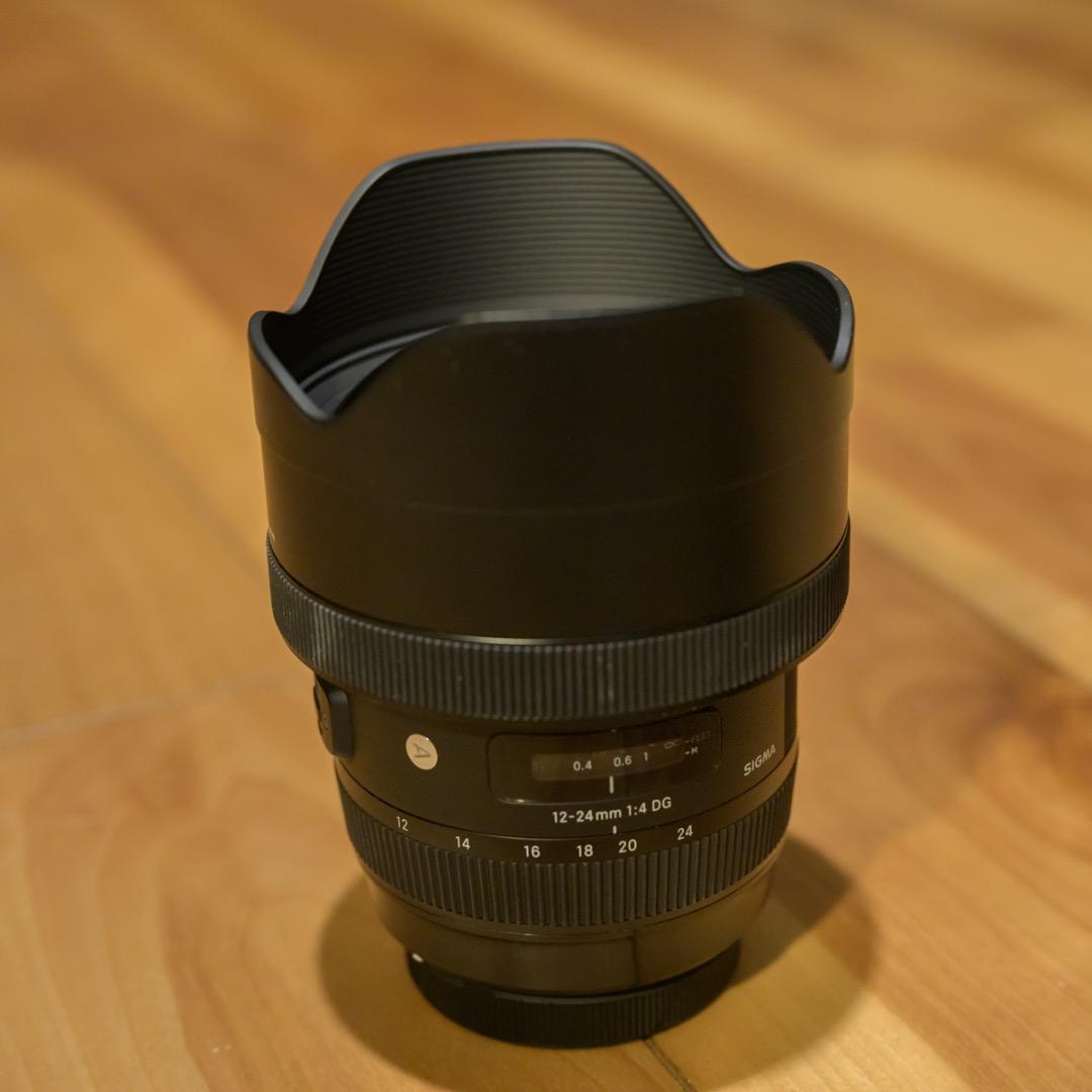 【美品】SIGMA 12-24mm F4 DG HSM Art キヤノンEF