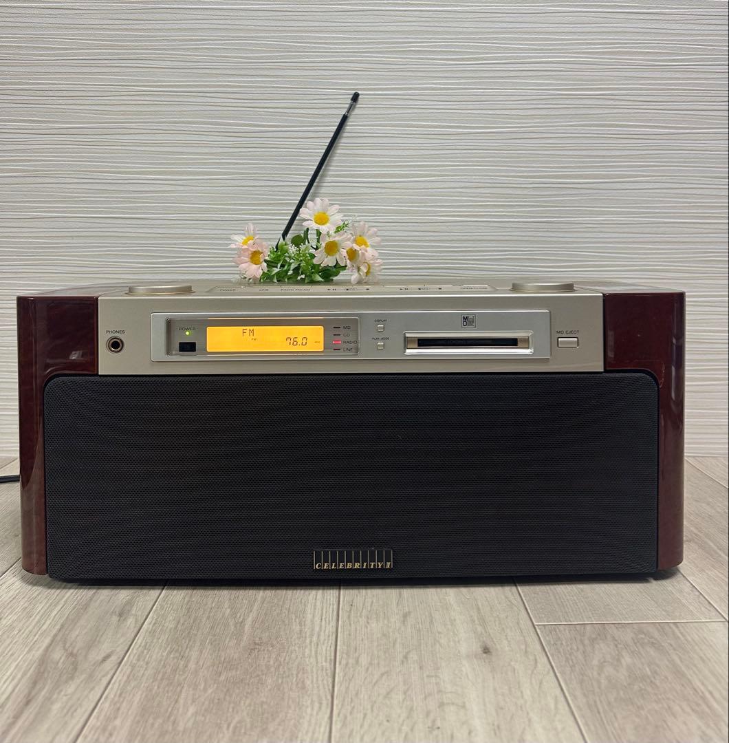 希少未使用近いSONY CELEBRITYⅡ MD-700リモコン&元箱付整備済