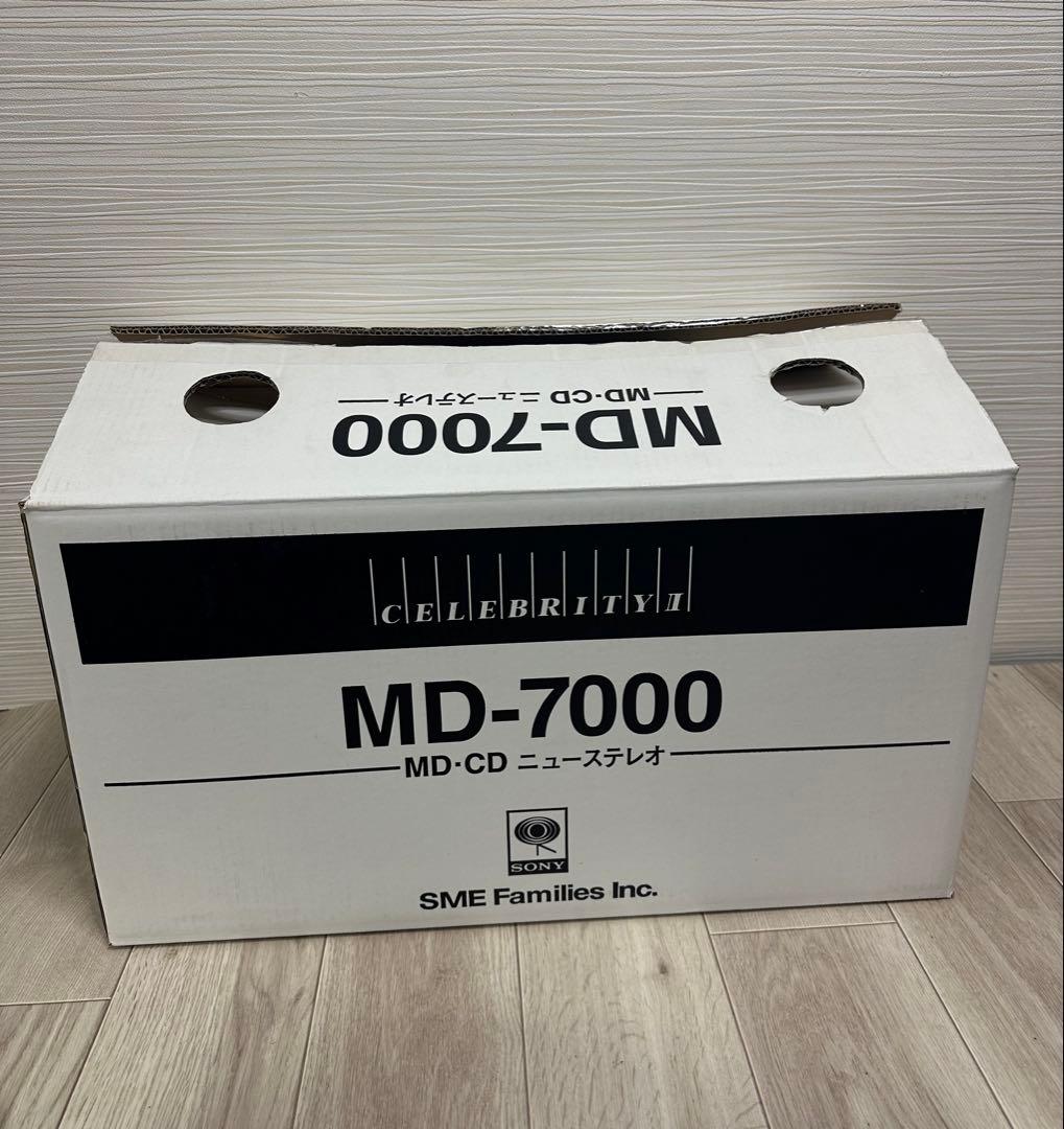 希少未使用近いSONY CELEBRITYⅡ MD-700リモコン&元箱付整備済