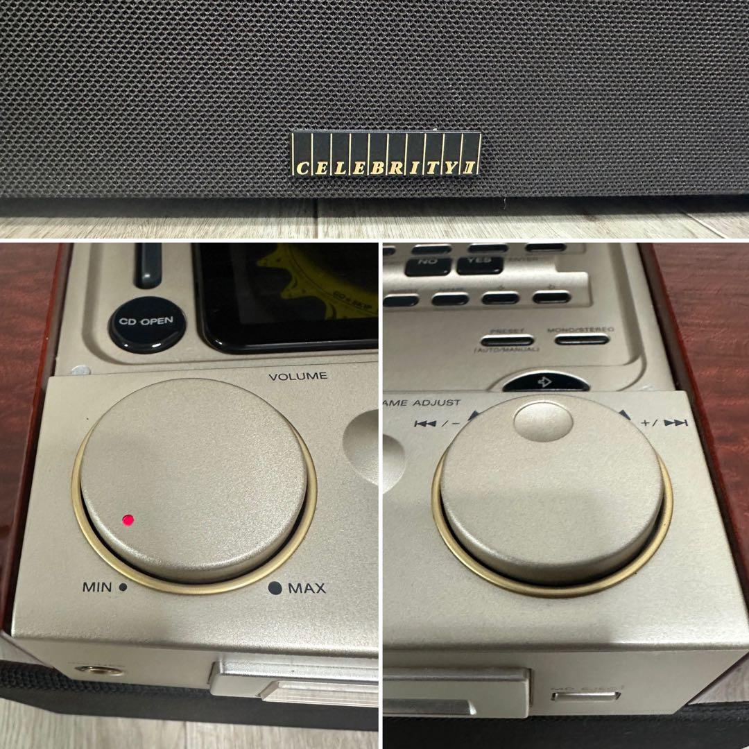 希少未使用近いSONY CELEBRITYⅡ MD-700リモコン&元箱付整備済