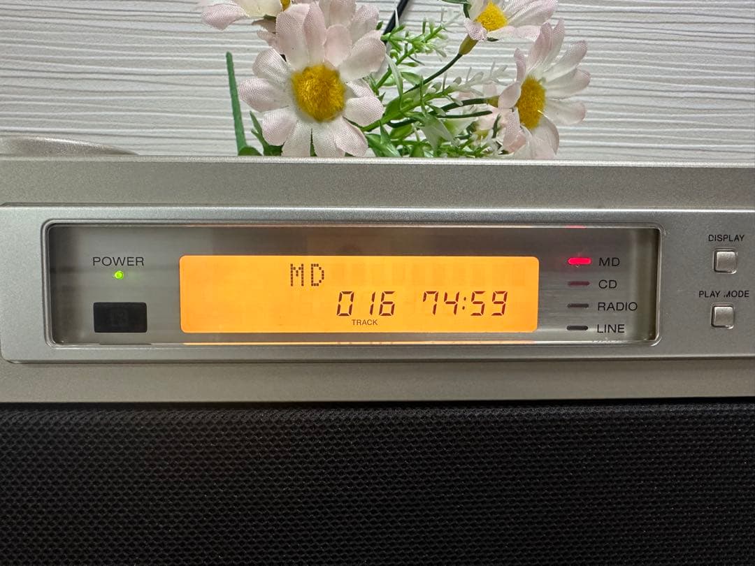 希少未使用近いSONY CELEBRITYⅡ MD-700リモコン&元箱付整備済