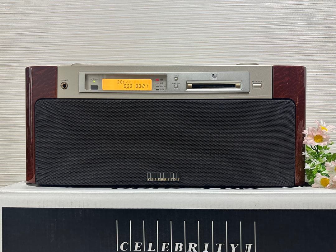 希少未使用近いSONY CELEBRITYⅡ MD-700リモコン&元箱付整備済