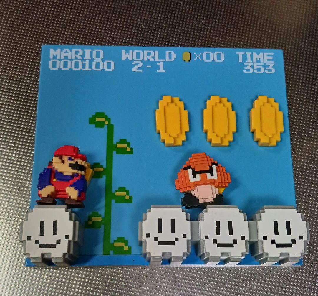 スーパーマリオブラザーズ ステージフィギュア マグネットフィギュア セット