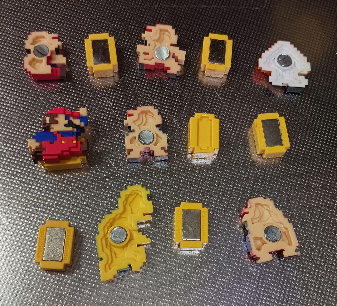 スーパーマリオブラザーズ ステージフィギュア マグネットフィギュア セット