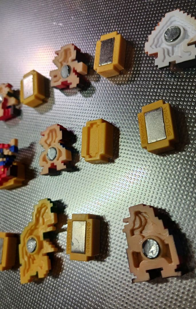 スーパーマリオブラザーズ ステージフィギュア マグネットフィギュア セット