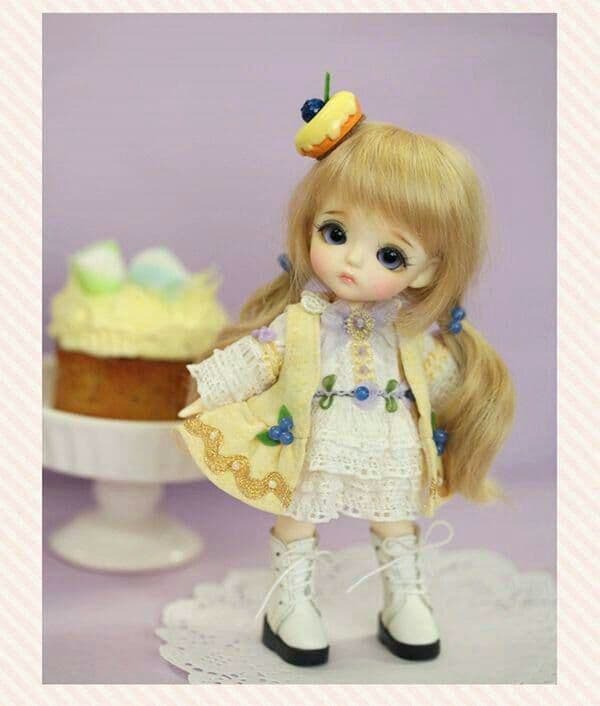 bjd ドール本体＋フルセット1/8サイズ 16cm lay1