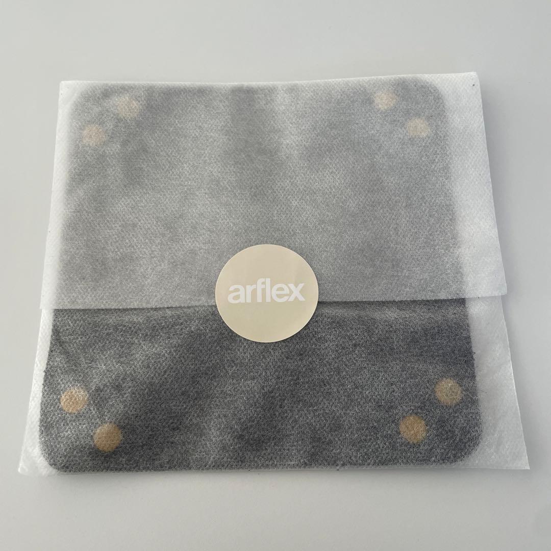 arflex レザー トレイ 黒 本革 小物入れ