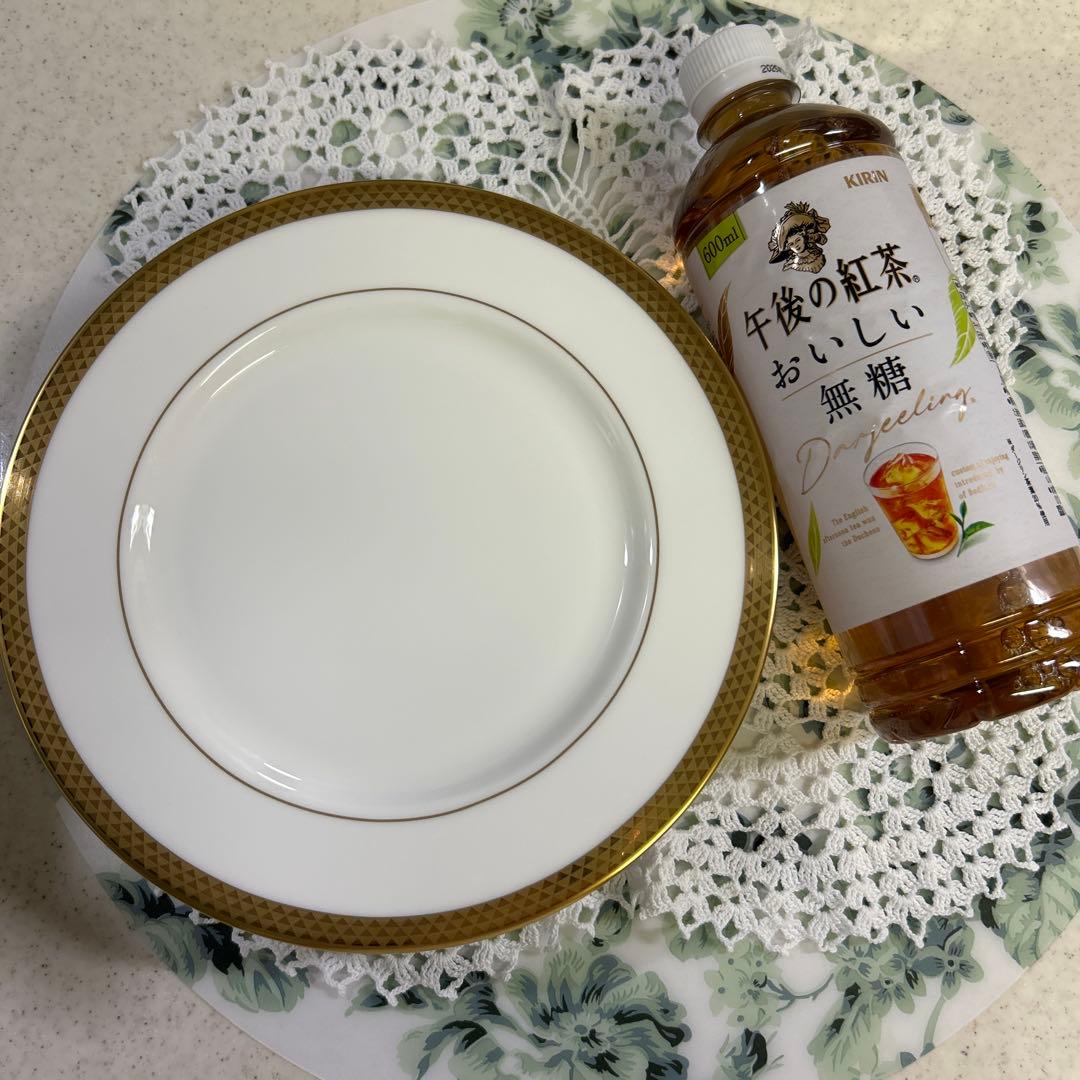 ☆ 新品　リッチフィールド　たち吉　金彩縁　プレート5枚