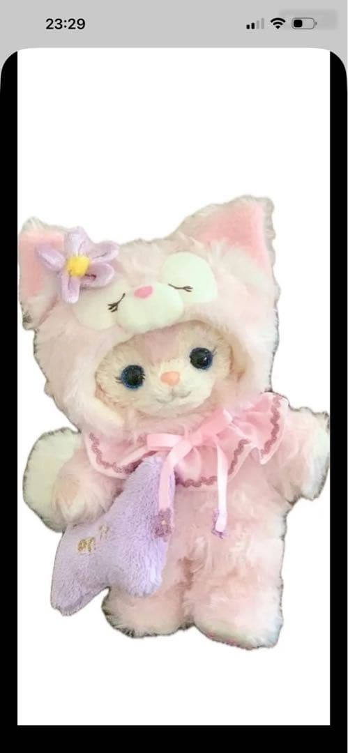 超レア‼️ぬいぐるみ リーナベル トイスケルトン入り✨✨カーテンホルダ-サイズ