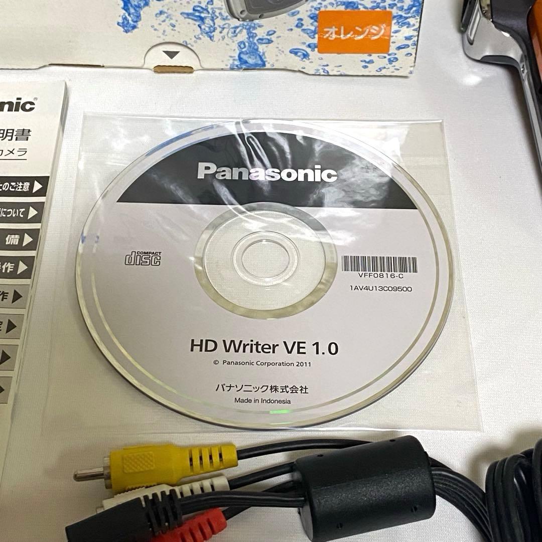 ✨動作確認済み✨Panasonic HX-WA10 防水デジタルムービーカメラ