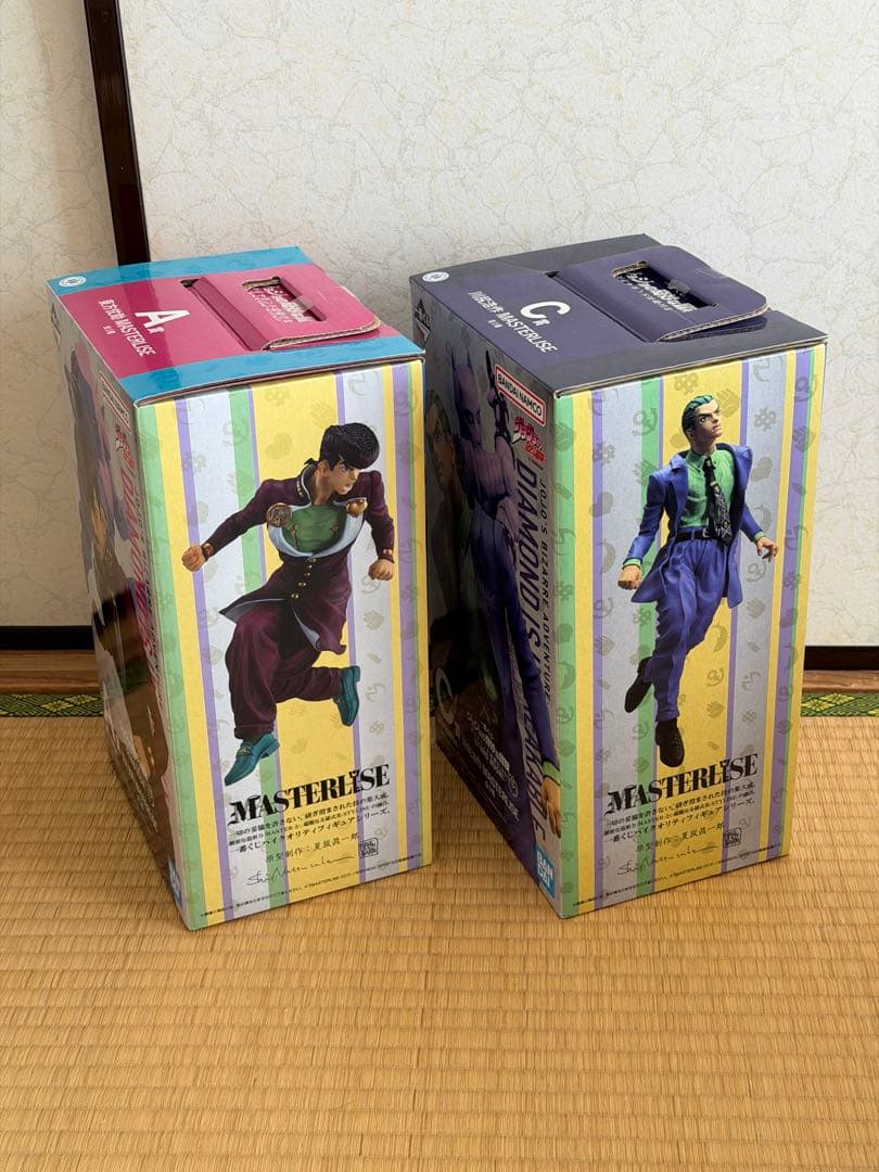 【未開封】ジョジョの奇妙な冒険 MASTERLISE 仗助 川尻浩作セット