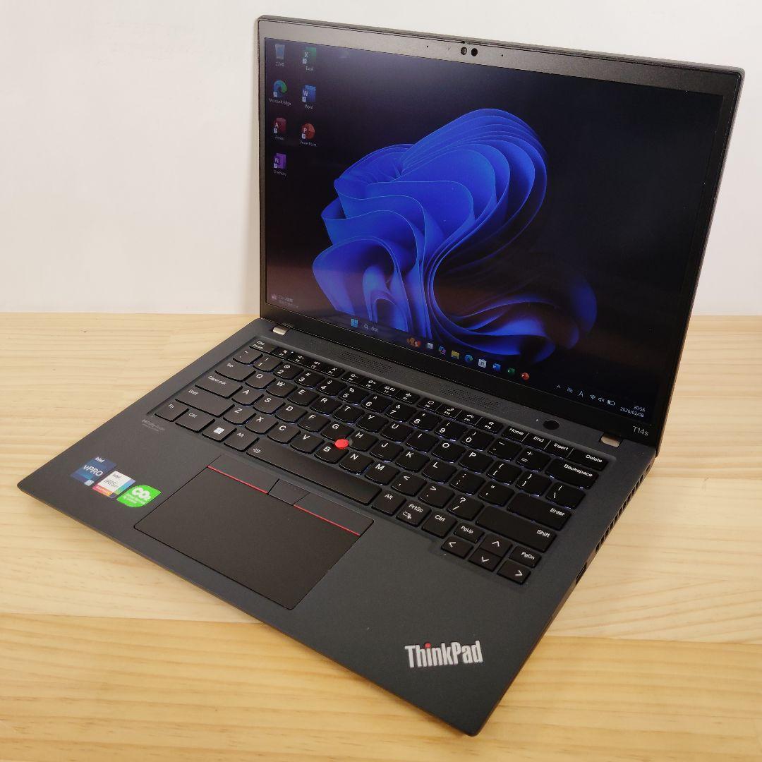 美品 ThinkPad T14s 爆速 12世代i7搭載 16GB 1TB
