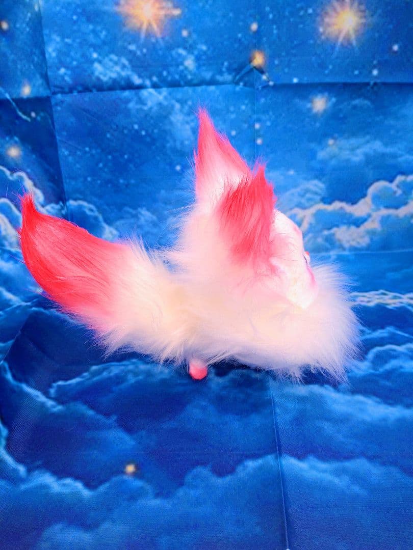 キツネぬいぐるみハンドメイドArtDollアートドールartdoll fox猫狐