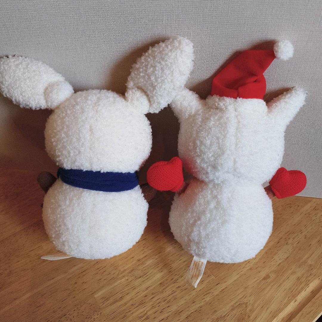 ポケモンセンター限定　ピカチュウ　マイナン　雪だるま　ぬいぐるみ