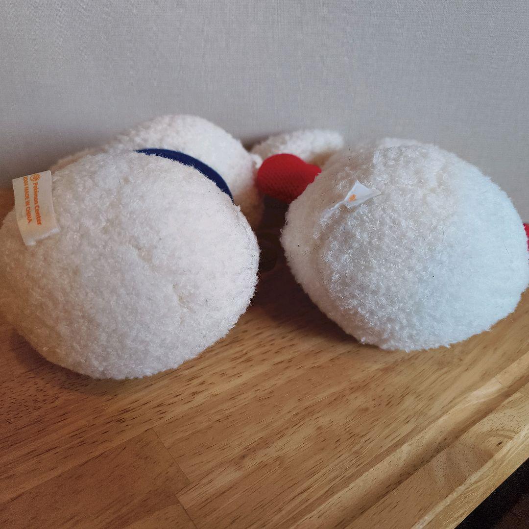 ポケモンセンター限定　ピカチュウ　マイナン　雪だるま　ぬいぐるみ