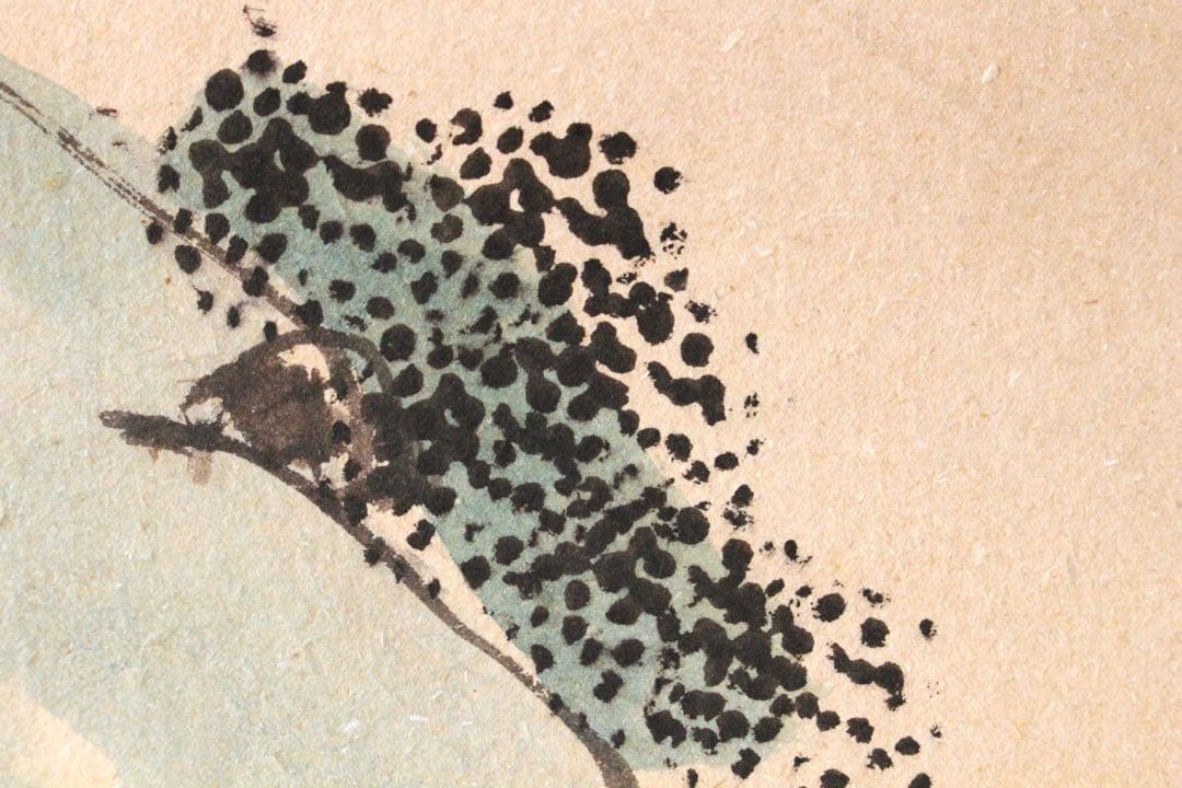 No4471 掛軸　中国画　貴亭　唐美人画賛　着色紙本　唐物　中国美術　送料無料