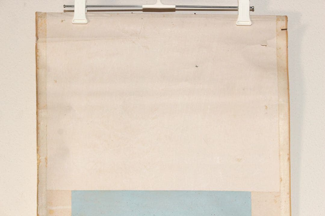 No4471 掛軸　中国画　貴亭　唐美人画賛　着色紙本　唐物　中国美術　送料無料