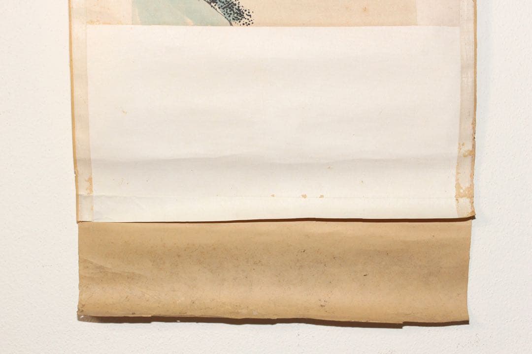 No4471 掛軸　中国画　貴亭　唐美人画賛　着色紙本　唐物　中国美術　送料無料