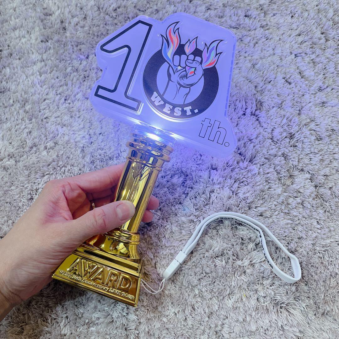WEST. グッズまとめ売り　ジャニーズWEST うちわ　ペンライト　写真
