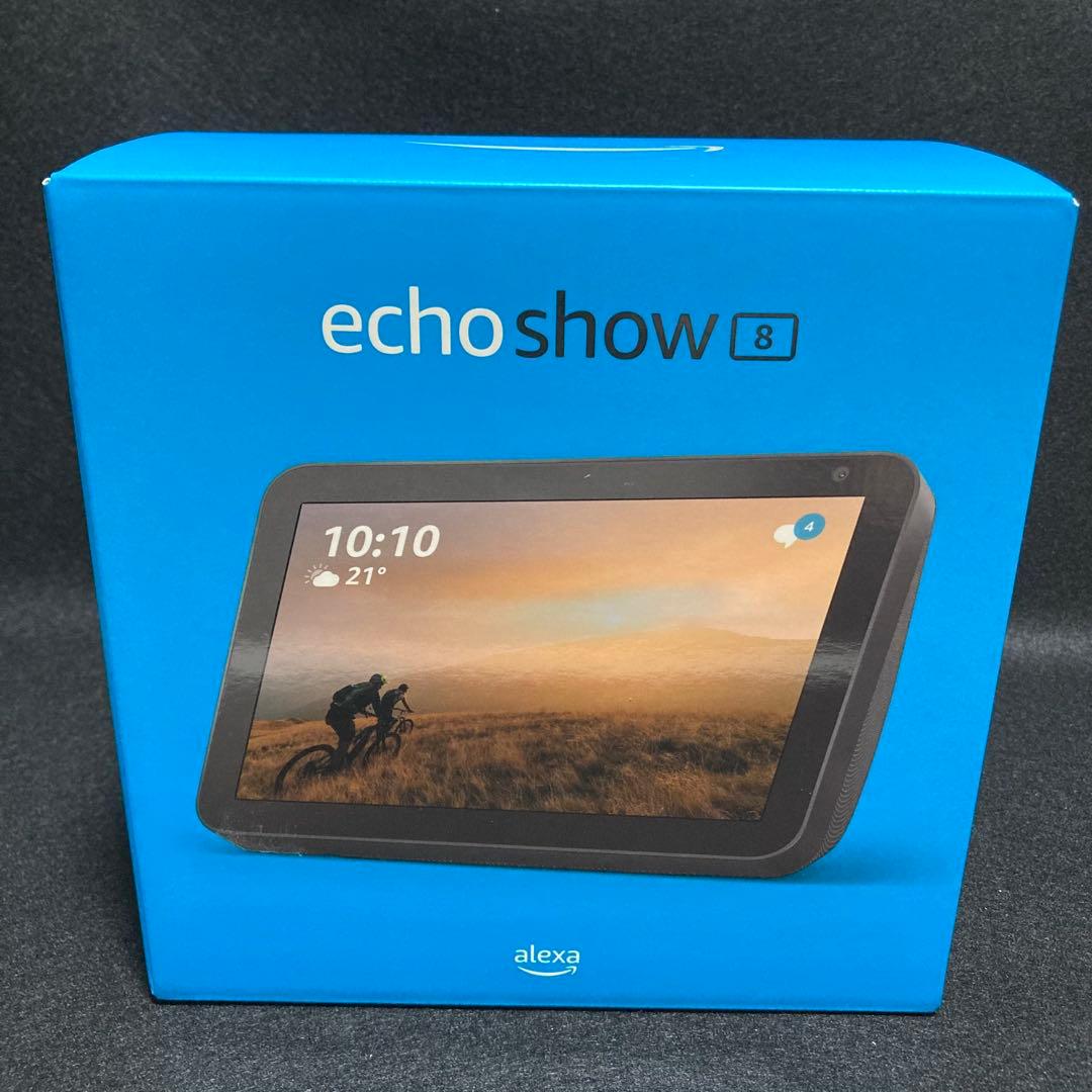 Amazon Echo Show 8（第1世代）スマートディスプレイ チャコール