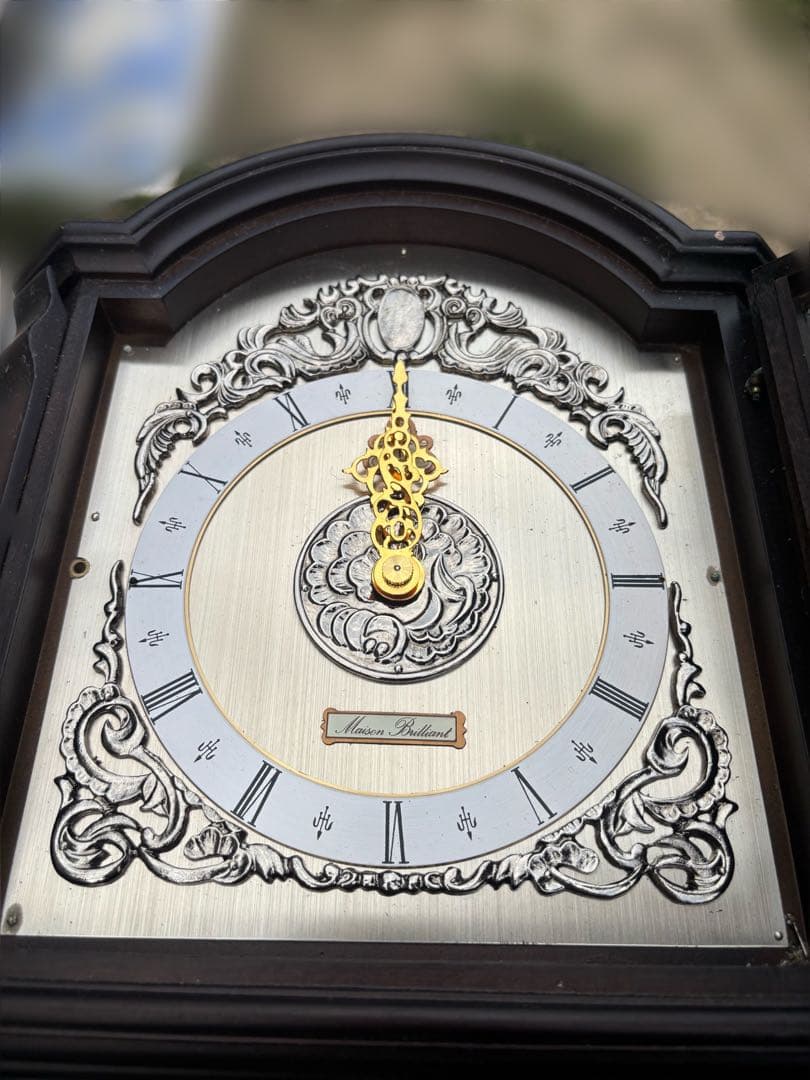 ミブラン時計　ミブラン　重鎮振り子時計　分銅式時計　分銅式時計　アンティーク時計