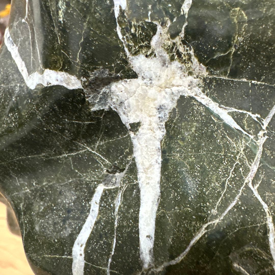 鑑賞石　蛇紋石