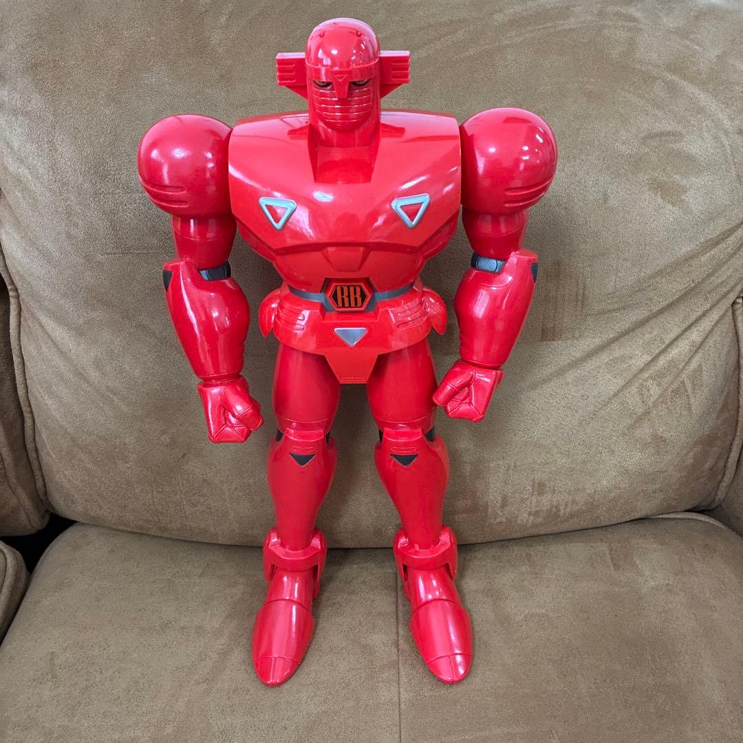 バンダイ　レッドバロン 大型ロボット　電子音鳴り目が光　1994年40cmサイズ