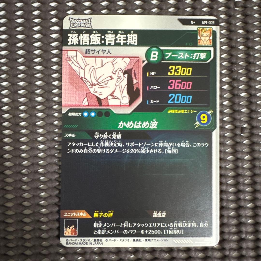 Apt-009 孫悟飯青年期