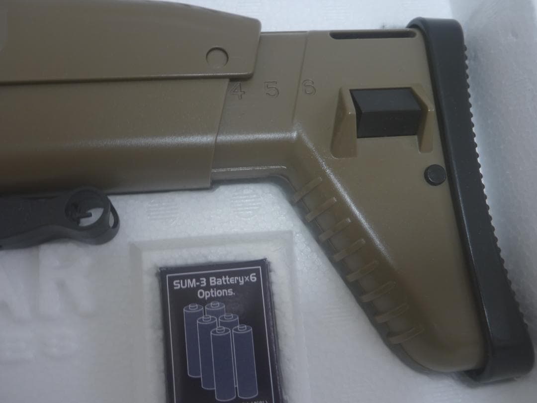 【美品】SCAR-L CQC FDE 東京マルイ 10禁 スカーライト電動ガン