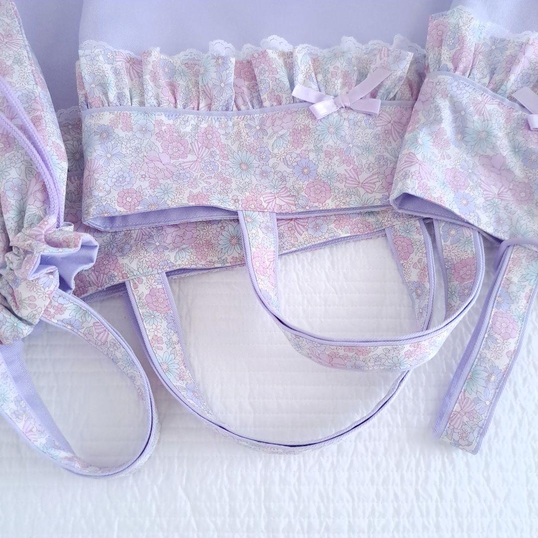 【popcandy】入園入学セット レッスンバッグ 巾着袋 ハンドメイド