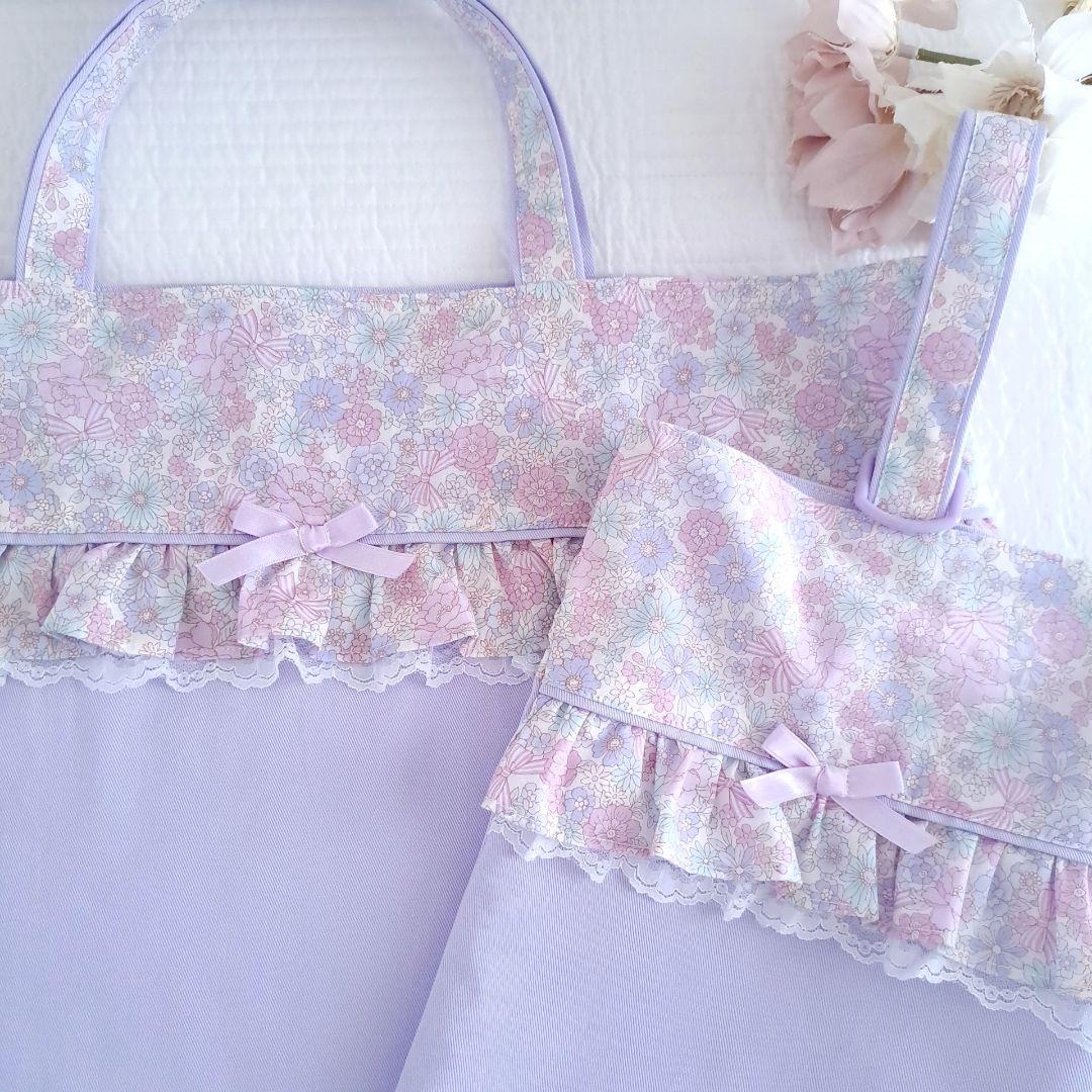 【popcandy】入園入学セット レッスンバッグ 巾着袋 ハンドメイド