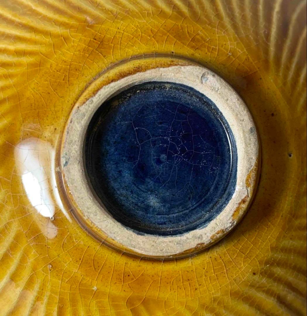 中国 三彩唐子図碗　f2250207