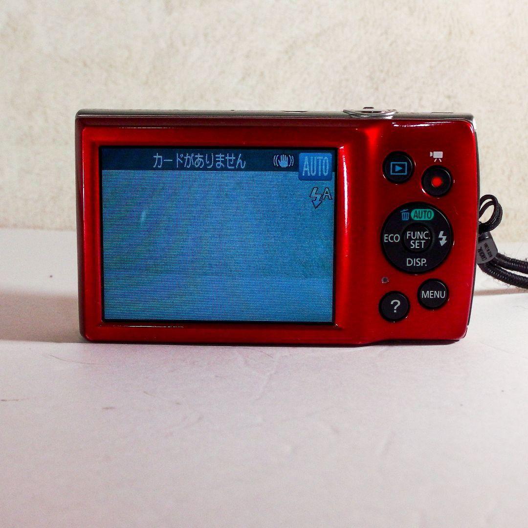 完動美品 キヤノン Canon IXY 160 レッド 動作確認済み