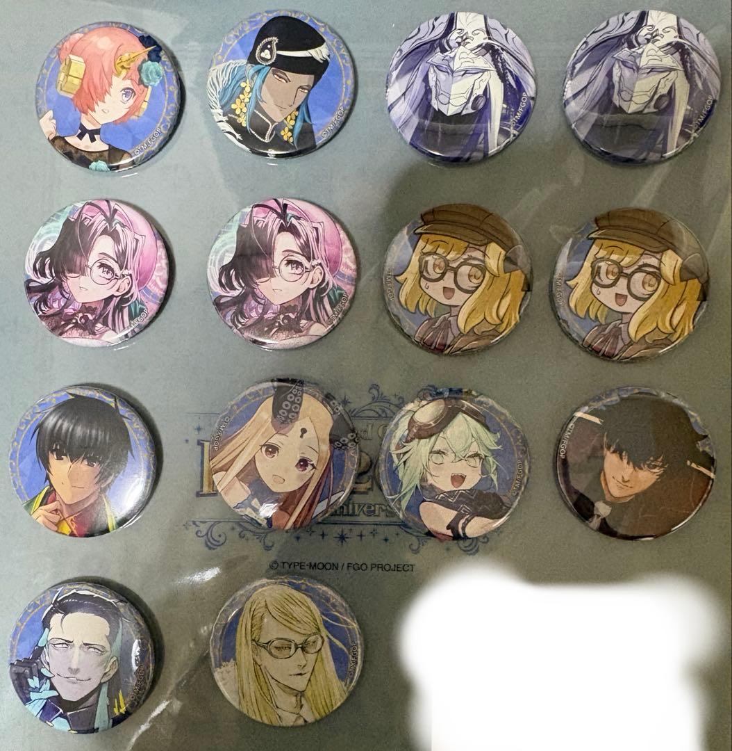 FGO 霊基召喚缶バッジ 2025 描き下ろし アルジュナ他