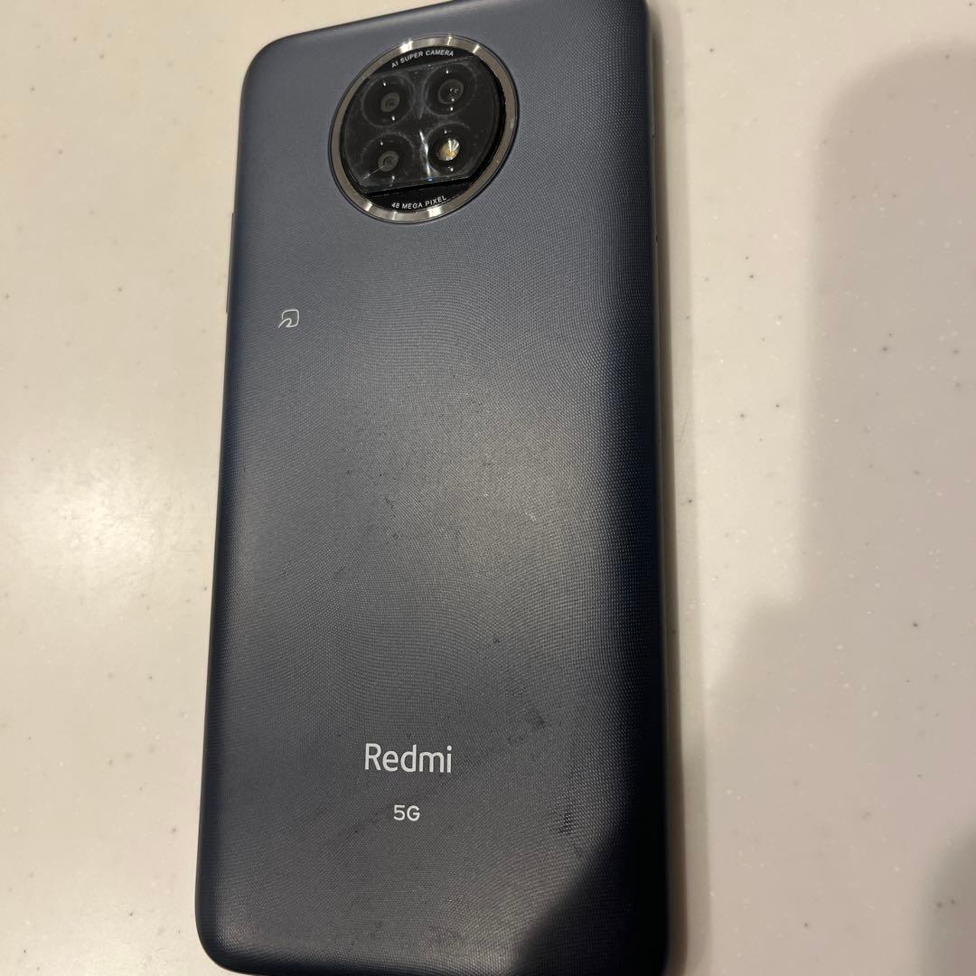 美品 Xiaomi RedmiNote9t 128GB 黒系 SIMフリー