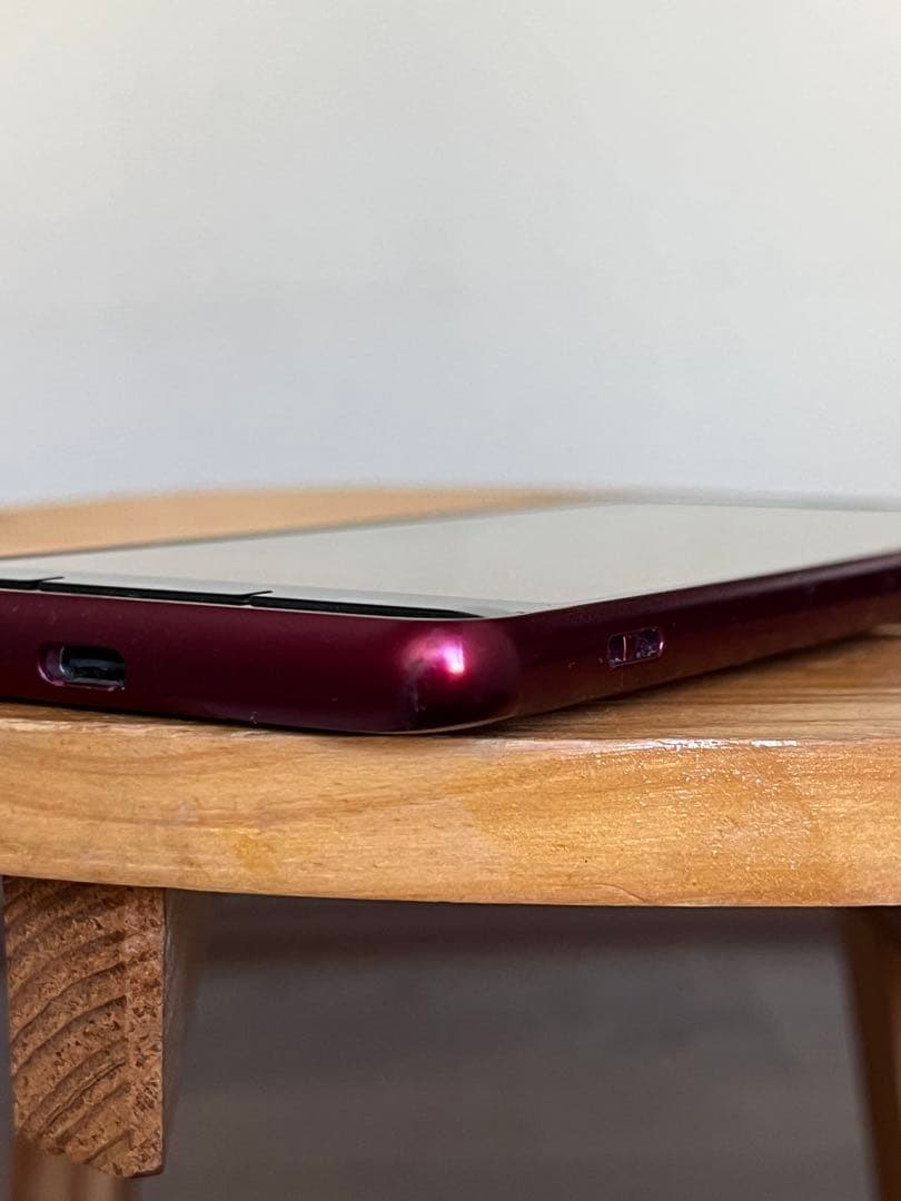 BASIO4 UQ mobile ワインレッド　箱　説明書　KYV47-u