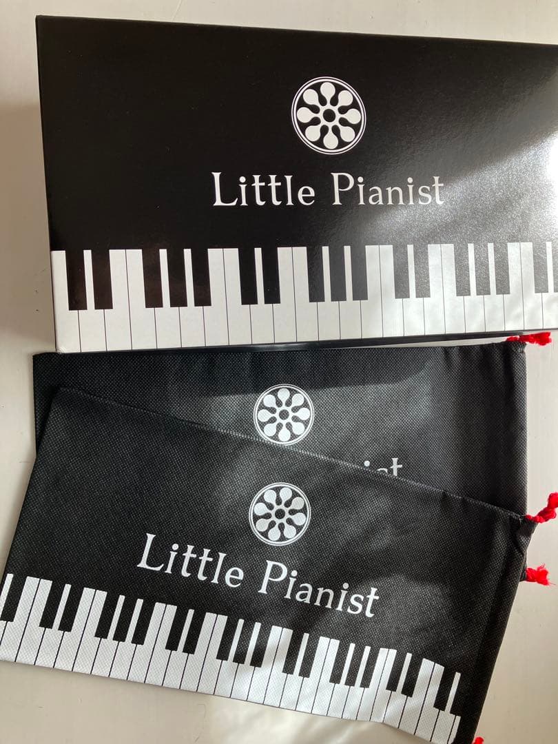Little Pianist ブラック ピアノシューズ　発表会　演奏会