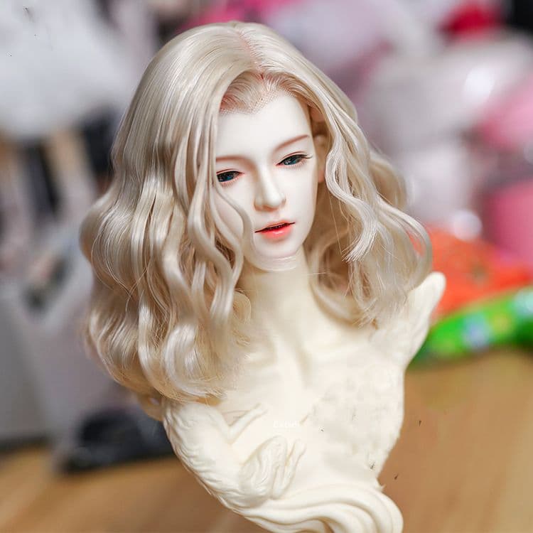 WY158 BJD 1/3 人形 ドール ウィッグ カツラ 耐熱 ハンドメイド
