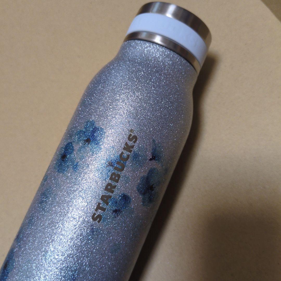 STARBUCKS グリッターエアリーブルー　ボトル 444ml