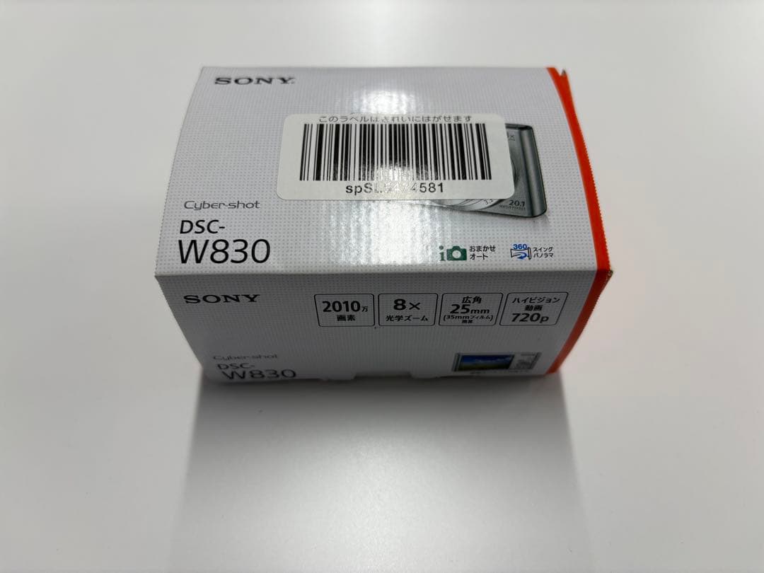 SONY Cyber-shot DSC-W830（シルバー）箱付き 良品